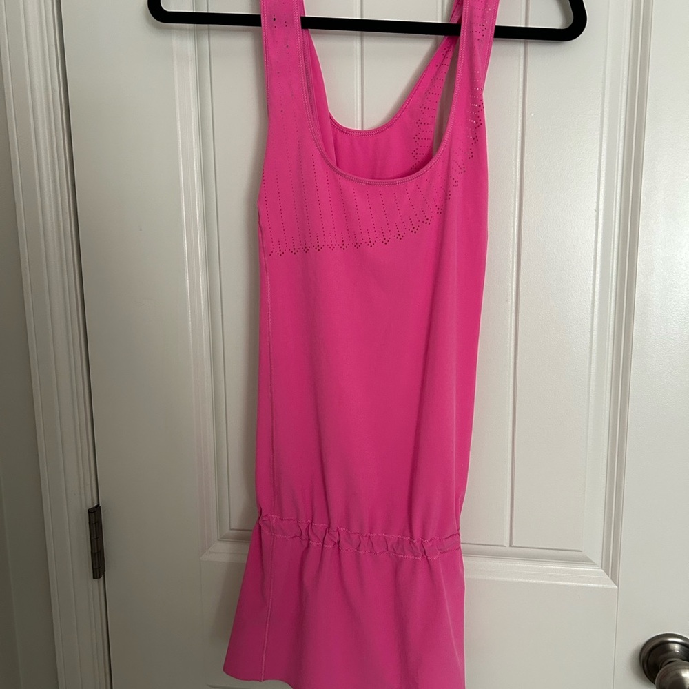 Lululemon Run Tank-hot pink